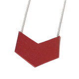 RokRokInc. recycled leather necklace